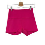 SKIMS Knit Swim Mid Waist Shorts Magenta Pink Size Small Photo 1
