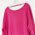 Sweaty Betty  Tayberry Pink After Class Sport Sweatshirt Yoga Workout Photo 3