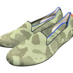 Rothy's  The Loafer Olive Camo Flats Womens Size 6 Washable Knit Comfort Photo 0