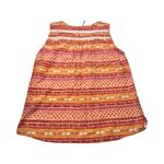 Kuhl  Women's Medium Sleeveless Blouse Silk Blend‎ Orange Red Summer Photo 3