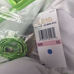 Michael Kors Michael Kors NWT $98 Women's Animal-Print Halter Swimsuit 10 Photo 4