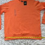 Under Armour  Men’s playback Essentials Fleece crew neck sweatshirt Medium Photo 5