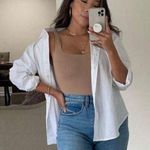 SKIMS Kim K Square Neck Bodysuit large Color Sienna Photo 0