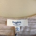 Hayden NWT  large beige blouse Photo 4