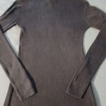 Coldwater Creek  Women's Size S Ribbed Turtleneck Green Silk Blend Pullover Photo 5