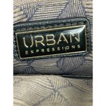 Urban Expression Urban Expressions Black Pebble Faux Leather Vegan Kelly-style Backpack One Size Photo 10