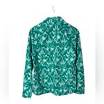 Eddie Bauer  green nature‎ fleece long sleeve quarter zip pullover Medium Photo 1