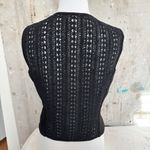 Vintage Suede Vest by Joseph Abound Black Photo 4