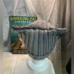 Handmade Gray Cat Beanie Photo 2