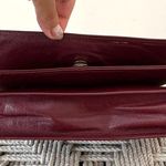 Cartier  Classic Burgundy and Gold Clutch Photo 11