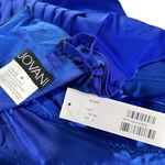 Jovani  Asymmetric Strapless Neck Gown 26166, Royal Blue, 4 (US) Photo 12