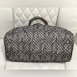 Coach Taylor Python Animal Print tote Purse F26037 Gunmetal Leather trim Photo 6