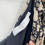 ASTR  the Label Women Black Ivory Santorini Floral One Shoulder Midi Dress Size M Photo 11