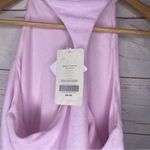 Fabletics NWT $64.95 • Terry Built In Bra Tank • Pink • XL • Cropped • Racerback Photo 6