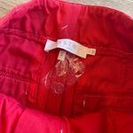 ASTR The Label Nixon Red Denim Contrast Stitch Culotte Pants
Wide Leg Cropped S Photo 5