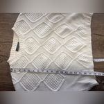 Anthropologie ‎ cream cable knit sweater size Xs Photo 4