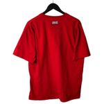 Adidas Vintage Baseball T Shirt Crossed Bat Ball Field Game Logo Red Large L Photo 2