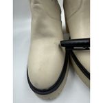 Free People James Chelsea Chunky Heel Boot White Cream Womens Us 9 /EU Size 39.5 Photo 1