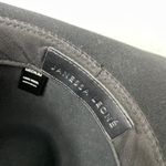 Janessa Leone Wool Fedora Hat Womens Medium Black Wide Brim Ribbon Stripe * Photo 8