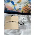 superdown Merson Strappy Mini Dress in Black Multi Medium New Womens Photo 7