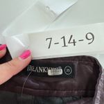 BLANK NYC Pants Women 25 Brown Shake Faux Leather High Rise Ankle Photo 9