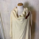 #326 POLO RALPH LAUREN Oversized Drape Cardigan White Size undefined Photo 7