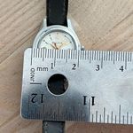 Bulova Ladies Watch RARE Vintage Mechanical Winding Leather Strap Stainless Case Photo 7