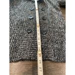 Effeci Women's Hooded Double Breasted Cardigan Sweater Multicolor M Black Size M Photo 3