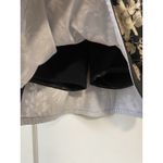 Tuckernuck  Athletic Piped Golf Skort Skirt Black Tan Ojai Vines 16 inch EUC S Photo 5