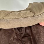 The North Face  Brown Geometric Pocket Full-Zip Puffer Jacket Women's Size Small Photo 4