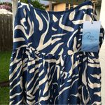 Japna NEW Goa Beachwear Tiger Print Maxi Dress S Photo 2
