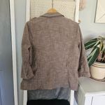 Harvé Benard Harve Benard Cropped Blazer – Brown, Size Large (Belt Missing) Photo 2