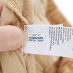 American Eagle  Tan Camale Belted Corduroy Mini Skirt Small Photo 6