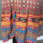 Anthropologie  Tanvi Kedia Blushed Spectrum Sunset  Beaded Peasant Dress Photo 3