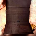 Liz Claiborne  Brown Wallet Clutch Organizer Snap Closure Photo 3