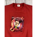 Disney Vintage  World Christmas Sweatshirt Mickey‎ Mouse size XL USA Made Photo 1
