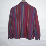 Diane Von Furstenberg Diane Von Firstenberg 14 Purple Red Stripe Top Plus Photo 6