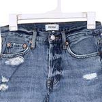 Pistola Straight Leg Blue Denim Distressed Jeans size 25 Women Photo 1