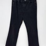 Calvin Klein  black high waisted flare jeans dress up or down sz 14 Photo 0