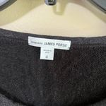 James Perse Standard  size 4 grey long sleeve top Photo 1