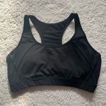 Zyia  Active Women's Black Mesh Sports Bra in Size Medium Photo 0
