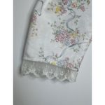 NWT vintage Lanz of Salzburg 100% cotton floral lace trim nightgown, USA large White Photo 8