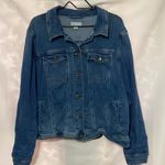 Ava & Viv  WO SIZE 2X JEAN JACKET APPROX LENGTH 26” CHEST 25” SIDE TO SIDE Photo 3