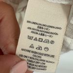 Free People  Folk Town‎ Linen Off-Shoulder Striped Mini Dress Size XS Photo 5