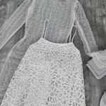 ZARA STRAPPY CROCHET MINI DRESS 7901/153/712 Size S Photo 13