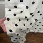 The Great Jones White Polka Dot Ruffle Sleeve Dress Size Large $250 Photo 2