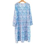 Simply Southern Long Sleeve Midi Shirt Dress Size L NEW Photo 2