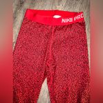 Nike  Pro Dri-Fit Red Capri Compressions Photo 2