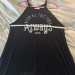Harry Potter Harry Potter Tanktop Always Graphic Black Sleeveless Casual Women's Photo 0