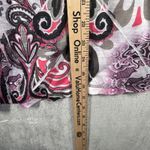 One World Energe by Shirt Blouse L Embellished Brown Beige Floral Y2K Fairy Photo 9